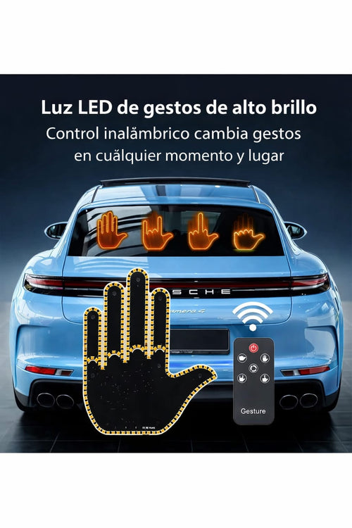 Luz gesticular para automoviles