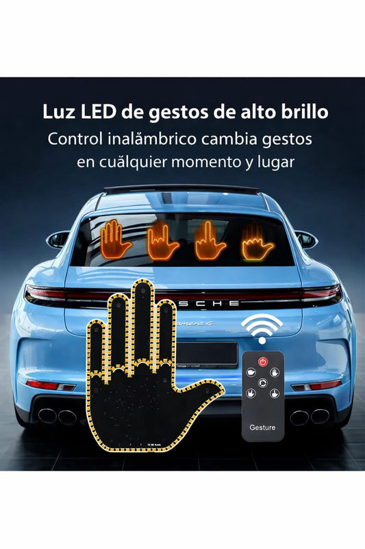 Luz gesticular para automoviles